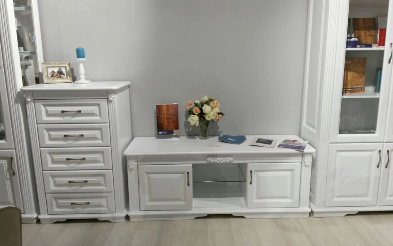 DreamLine Палермо под ТВ с дверцами фото 7